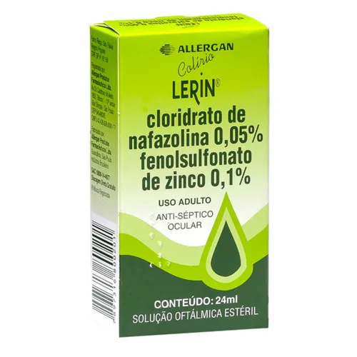Lerin 0,5 Mg/ml 1 Mg/ml 0,025 Mg/ml Colírio Allergan Similar