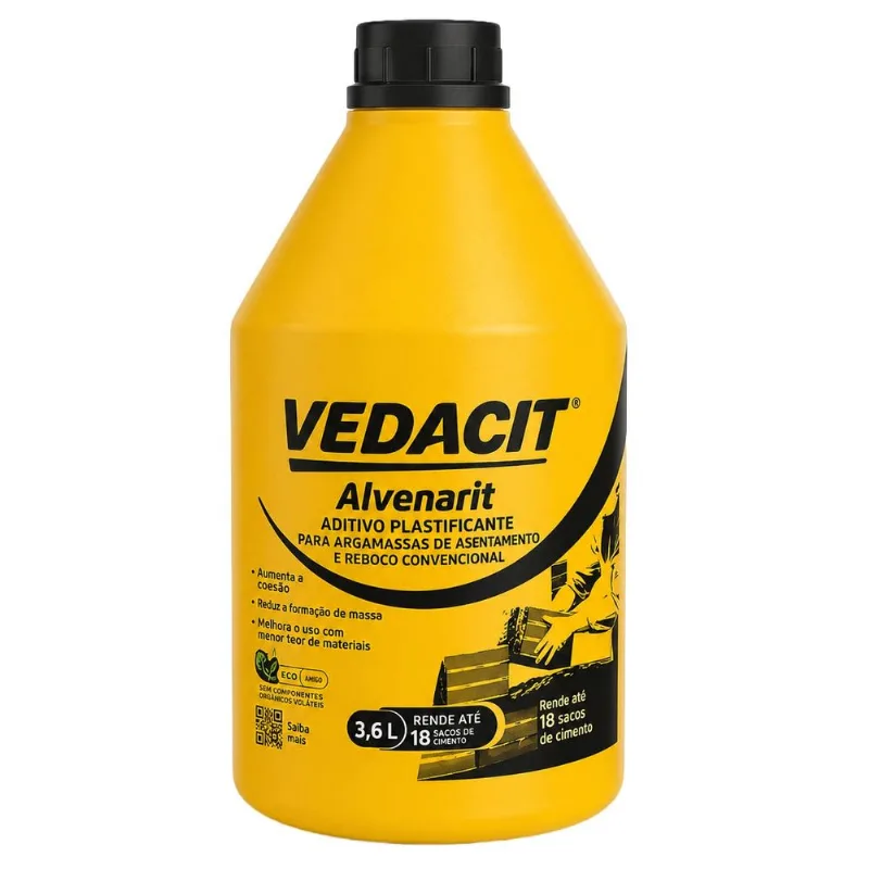Aditivo Plastificante Alvenarit Vedacit 3,6L