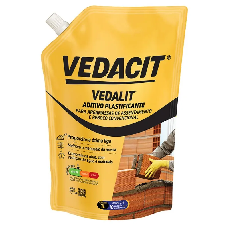 Vedalit stand up pouch 1 litro Vedacit