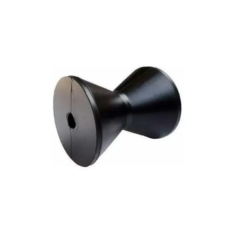 1 Rolete Borracha Berço Roldana 90mm Carretinha Barco Jet Sk
