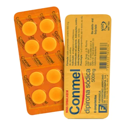 CONMEL 500MG 8 COMPRIMIDOS - HYPERMARCAS