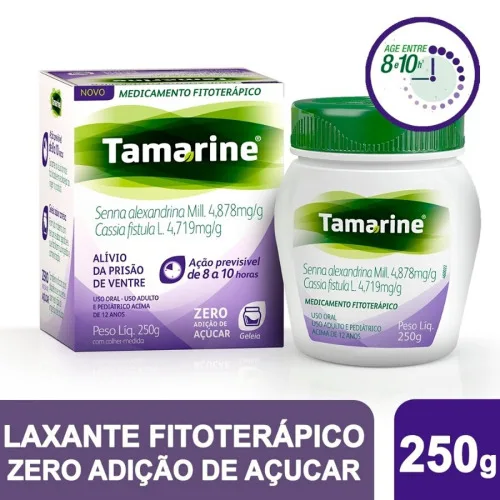 Tamarine Geleia Zero Acuc 250gr - Não Informado - Farmácia