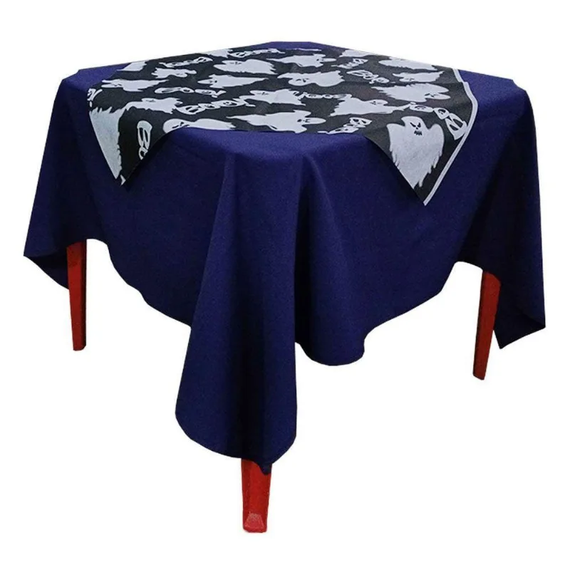 Toalha De Festa Halloween Assombrada Tnt 70cm X 70cm