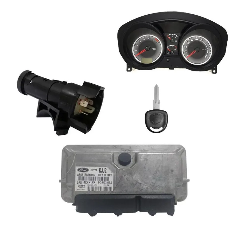 Kit Injeção Fiesta 1.6 Flex As6512a650ac 6s65-11572-aa