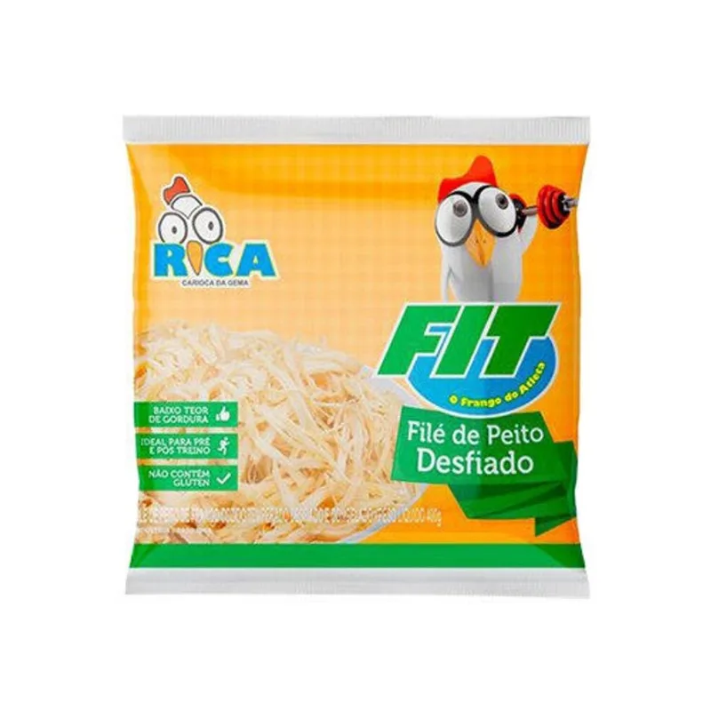 Filé de Peito de Frango Desfiado Rica 400g
