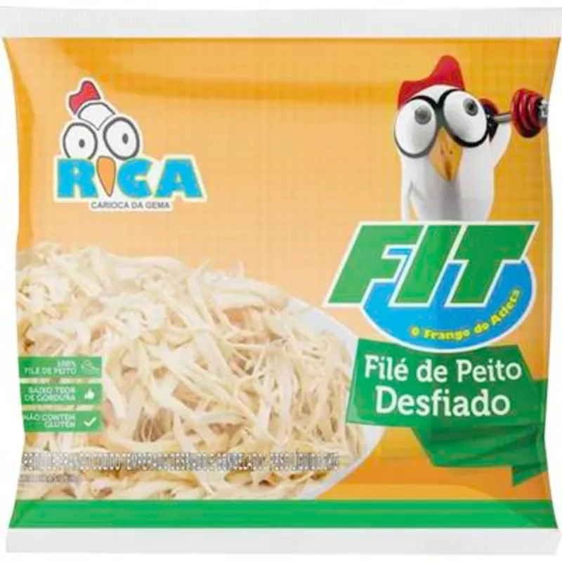 Filé de Peito de Frango Rica Congelado Desfiado 2kg