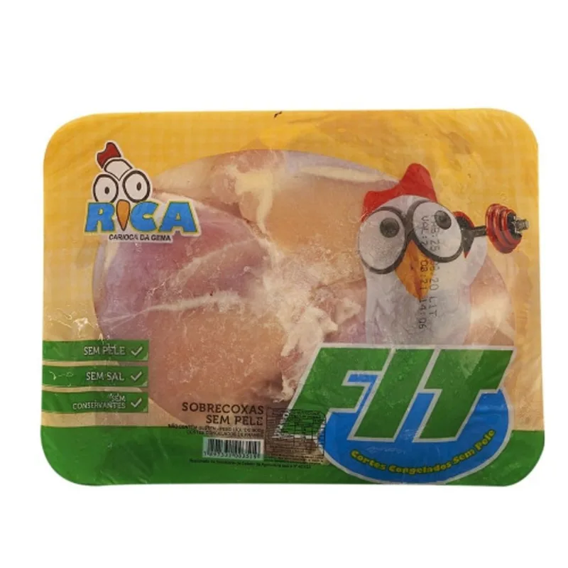 Sobrecoxa de Frango Rica s/ Pele 800g