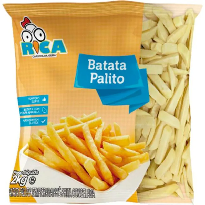 Batata Pré-Frita Rica Congelada 2kg