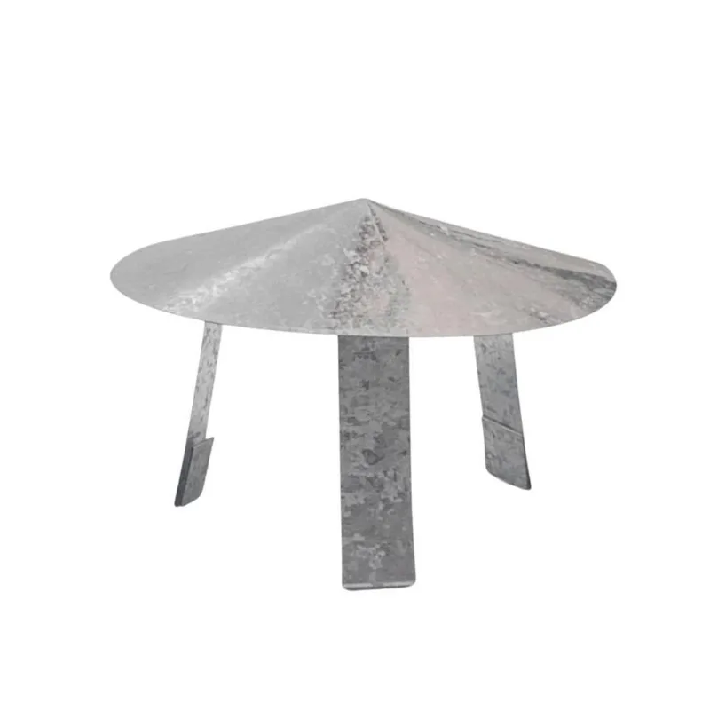 Chapéu Chinês Galvanizado Para Dutos Chaminé 235mm
