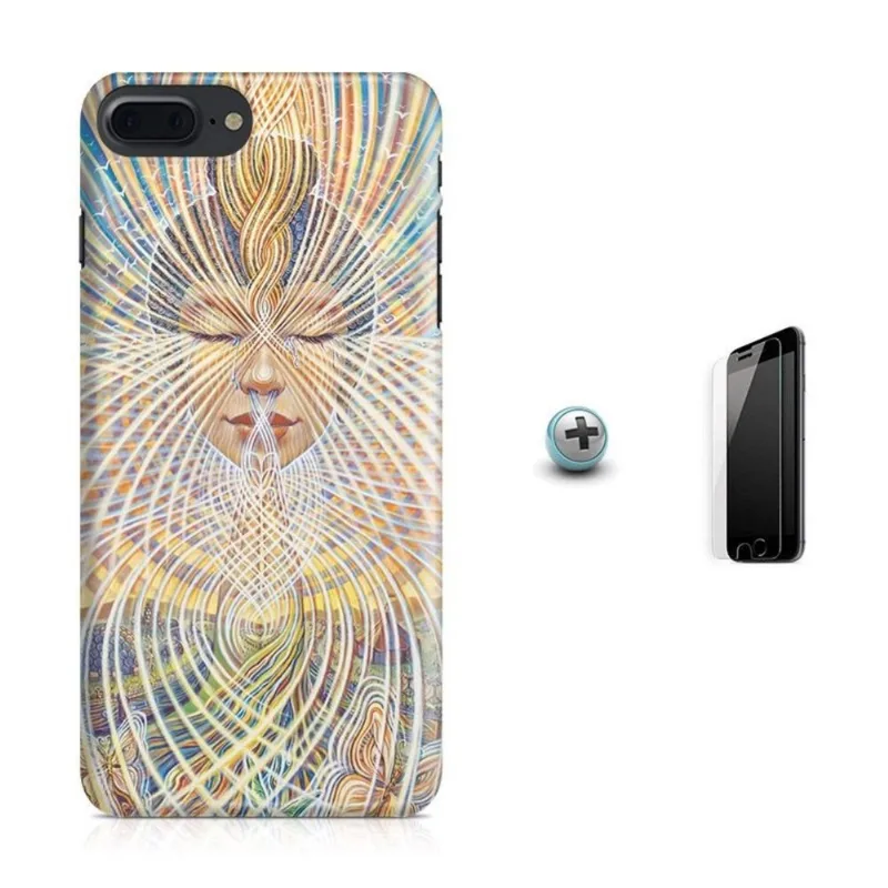 Kit Capa iPhone 7 Plus - Regeneration + Pel.Vidro BD1