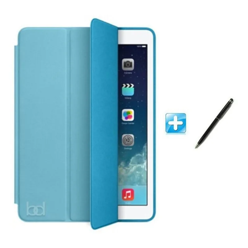 Capa iPad New 2017 9,7' Smart controlesTouch (Cor Azul)