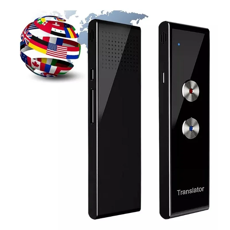 T8 Tradutor Instantâneo Bluetooth 40 Idiomas Bluetooth