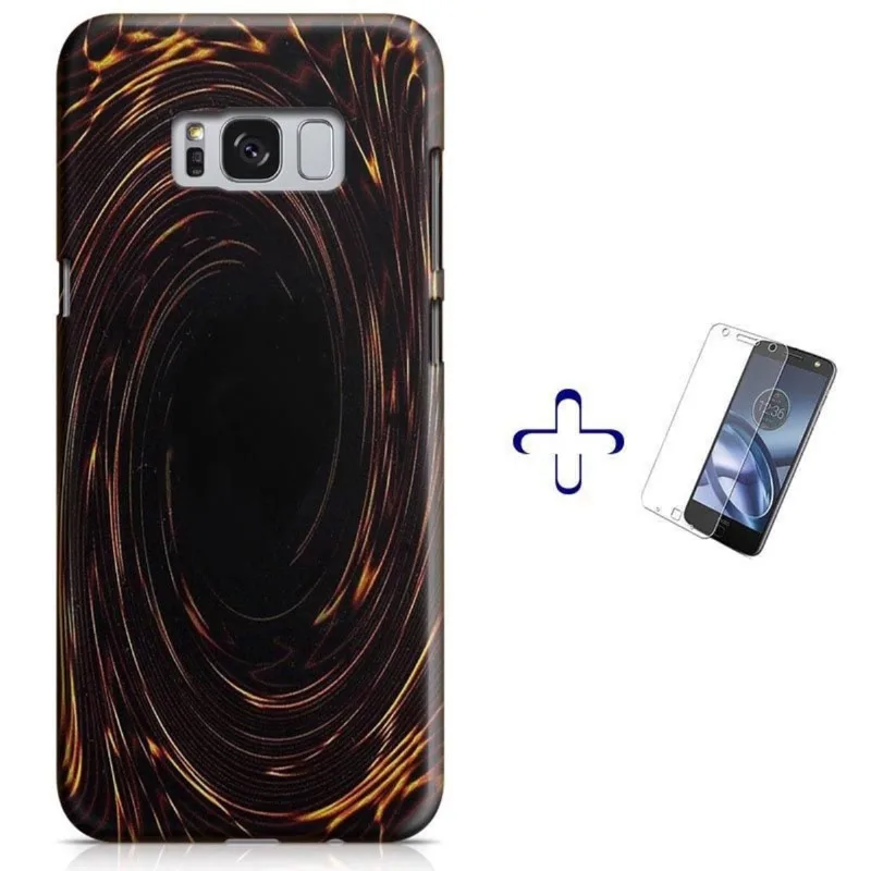 Kit Capa Galaxy S8 Yu-Gi-Oh Yugioh Carta + Pel Vidro BD30