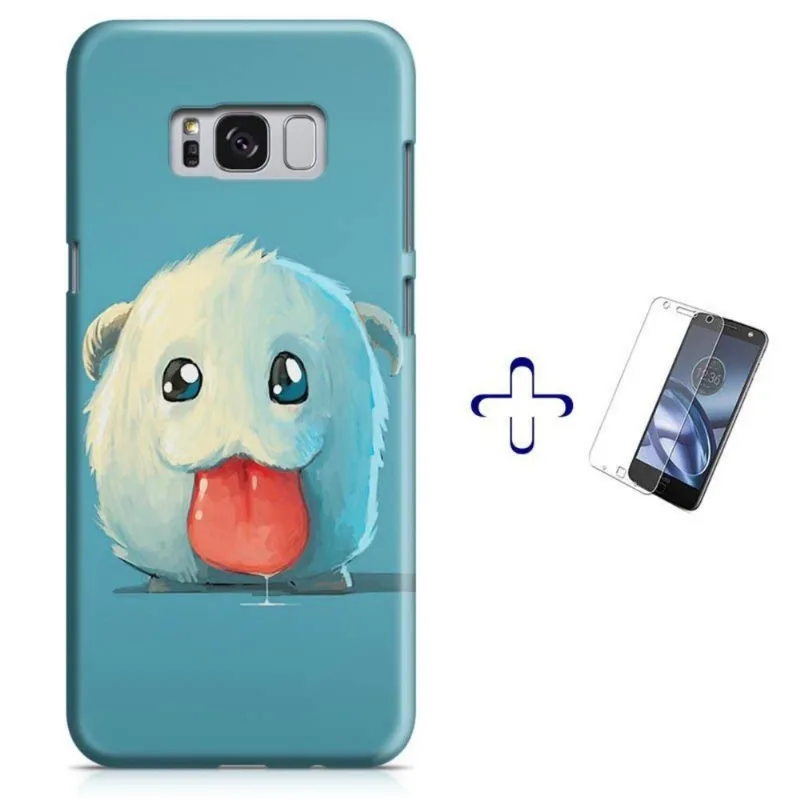 Kit Capa Galaxy S8+ Poro League of Legends+Pel Vidro (BD01)