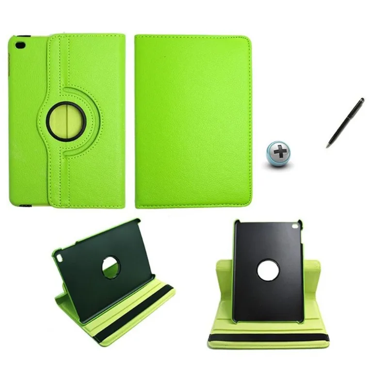 Capa/ Couro iPad Mini 4 360° / controlesTouch (Verde)