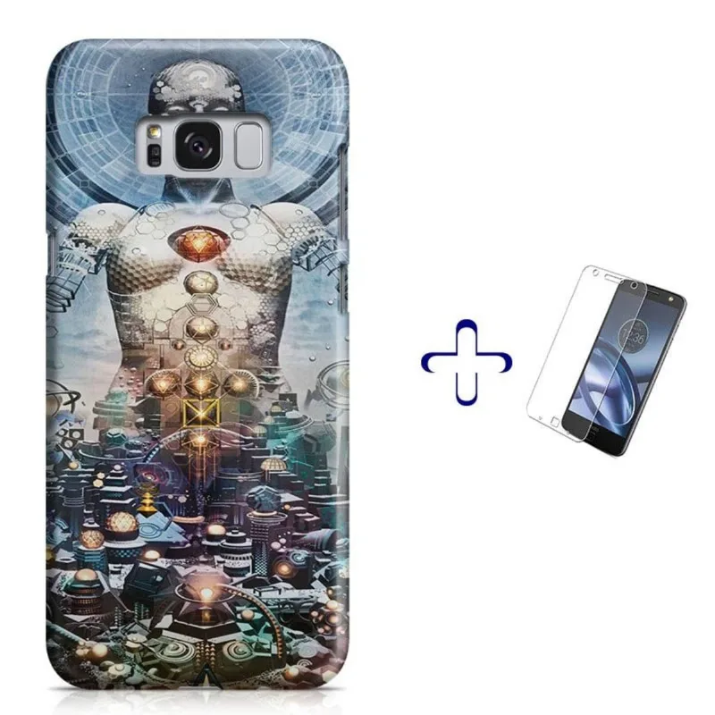 Kit Capa Galaxy S8 Android+Pel.Vidro BD1