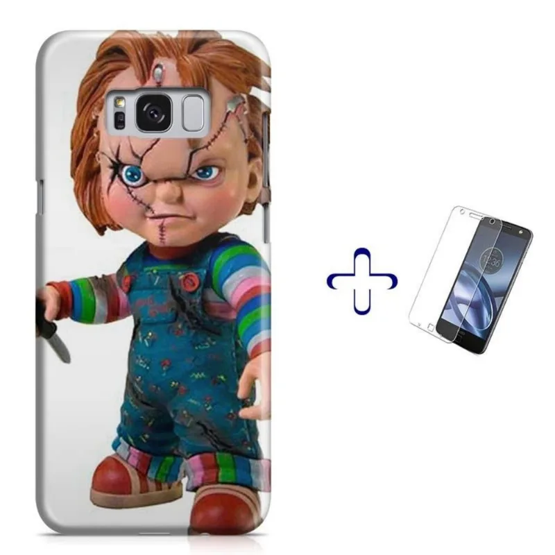 Kit Capa Galaxy S8 Ckucky+Pel.Vidro BD1