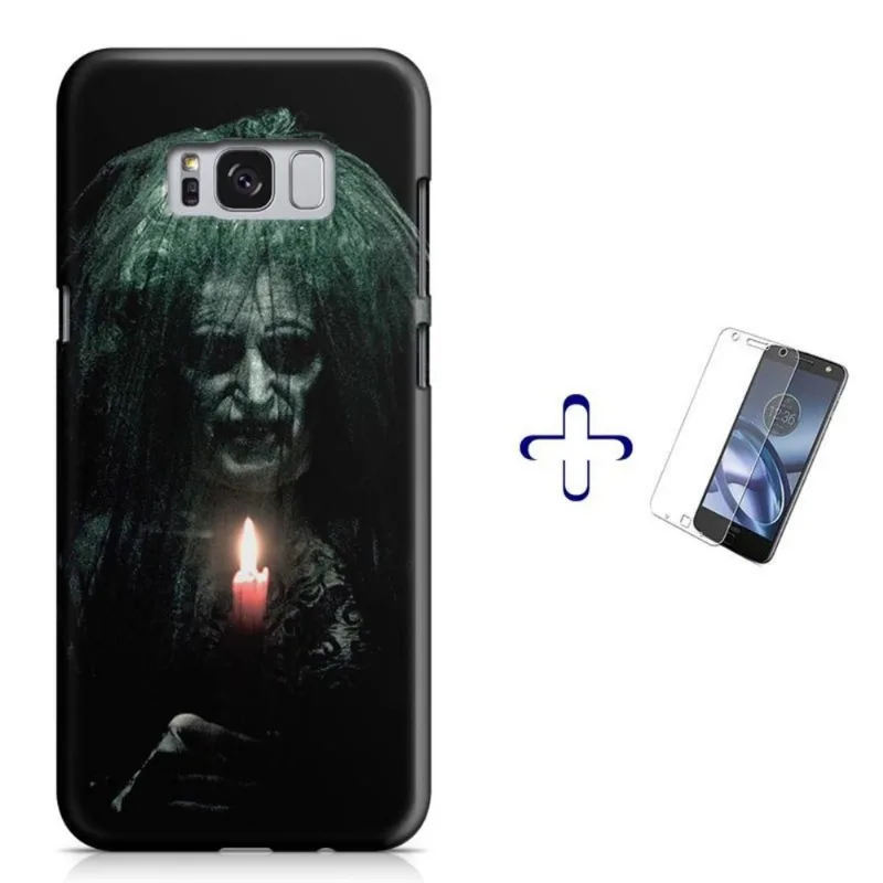 Kit Capa Galaxy S8 Insidious+Pel.Vidro BD1