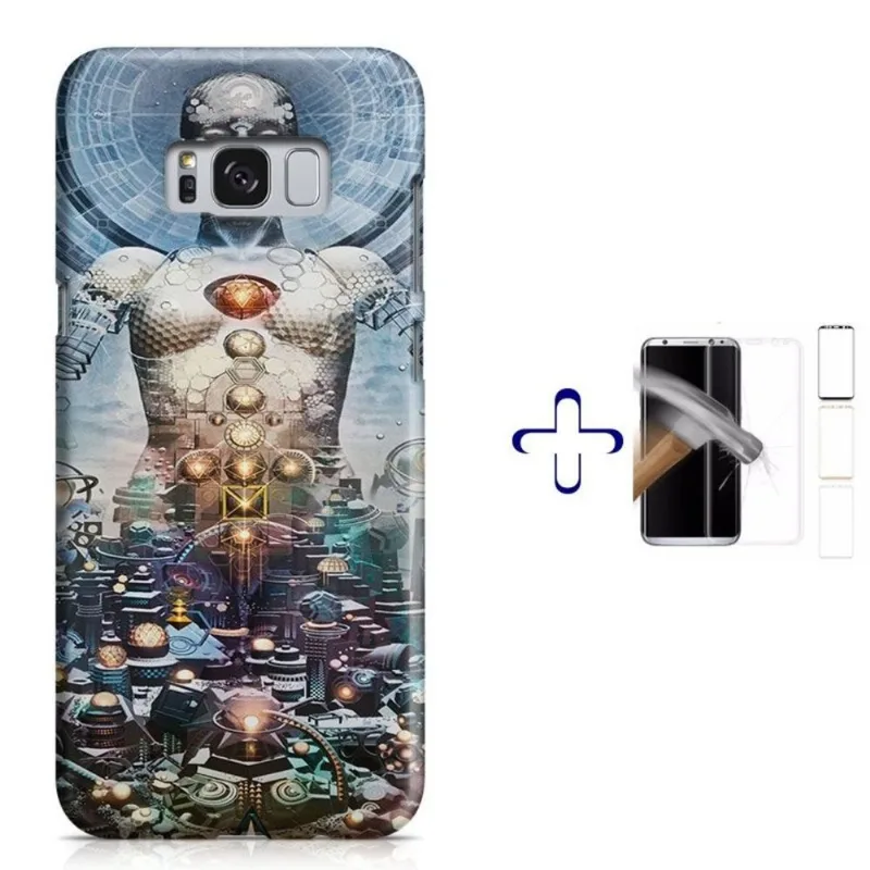 Kit Capa Galaxy S8+ Android+Pel.Vidro (BD01)