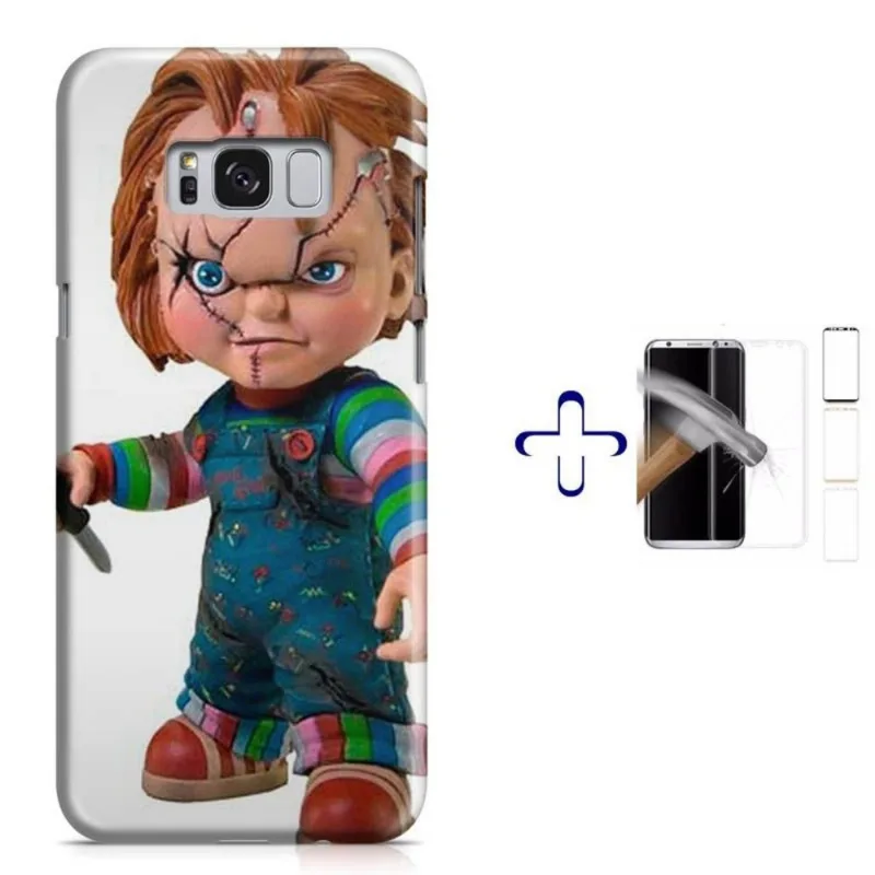 Kit Capa Galaxy S8+ Chucky+ Pel.Vidro (BD01)