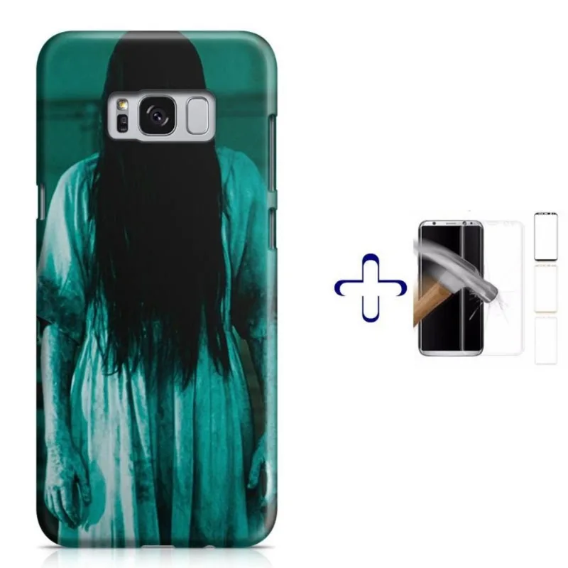 Kit Capa Galaxy S8+ O Chamado+Pel.Vidro (BD01)