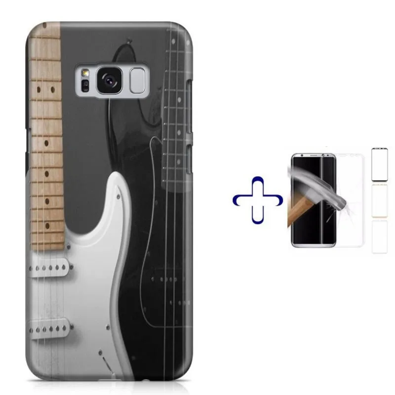 Kit Capa Galaxy S8+ Rock Guitarra+Pel.Vidro (BD01)