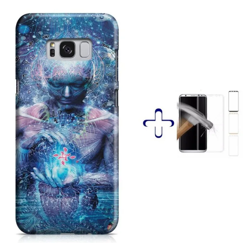 Kit Capa Galaxy S8+ Transcendence+Pel.Vidro (BD01)