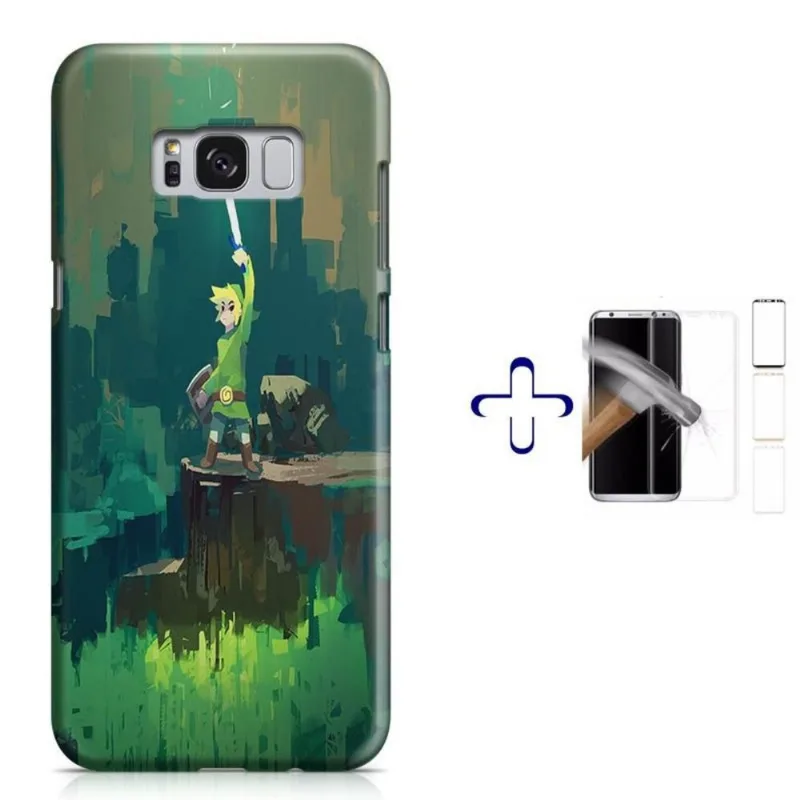 Kit Capa Galaxy S8+ Zelda+Pel.Vidro (BD01)
