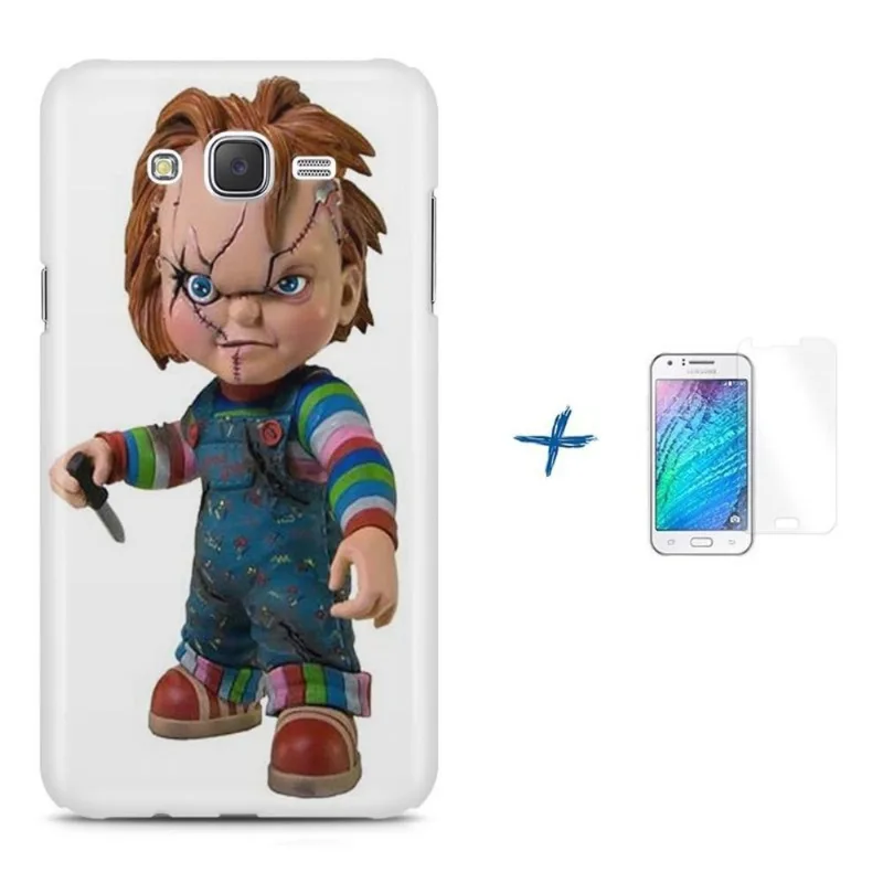Kit Capa J7 (J700) Chucky +Pel.VidrBD1