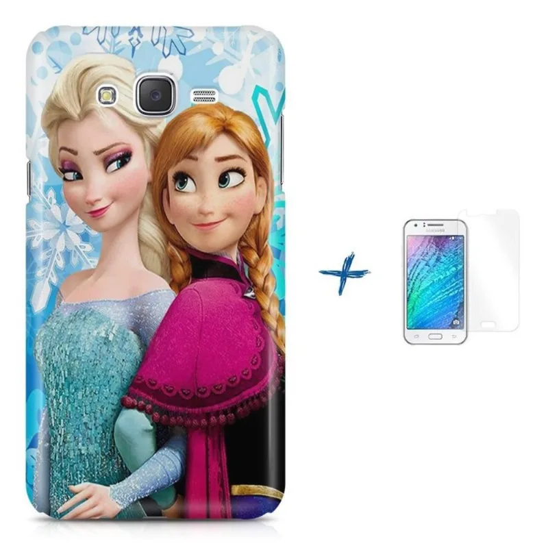 Kit Capa J7 (J700) Frozen +Pel.VidrBD1