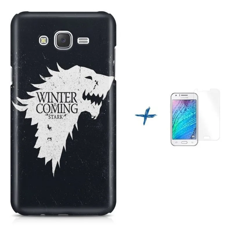 Kit Capa J7 (J700) Game of Thrones +Pel.VidrBD1