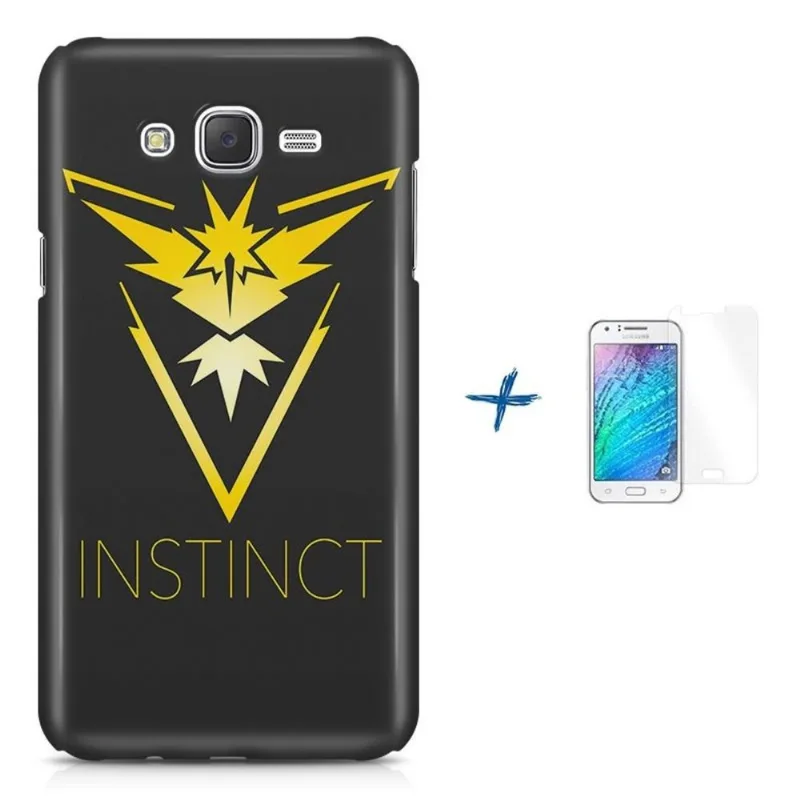 Kit Capa J7 (J700) Pokemon Instinct Team +Pel.VidrBD1