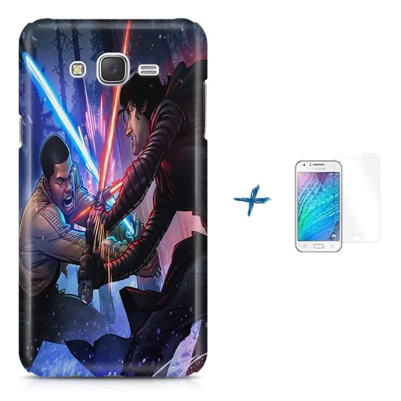 Kit Capa J7 (J700) Star Wars +Pel.VidrBD1