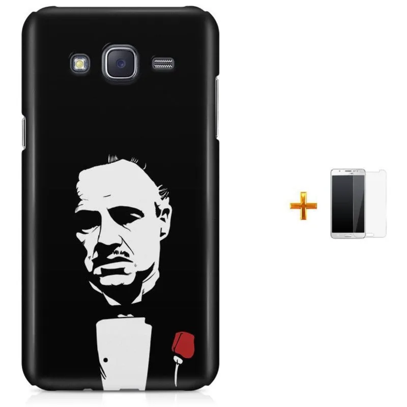 Kit Capa Galaxy J7 2016 O Poderoso Chefão + Pel (BD01)