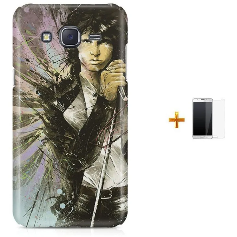 Kit Capa Galaxy J7 2016 Jim Morrison The Doors + Pel (BD01)