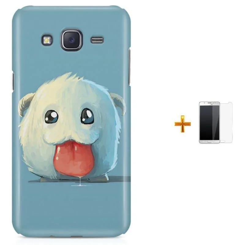 Kit Capa Galaxy J7 2016 Poro League of Legends + Pel