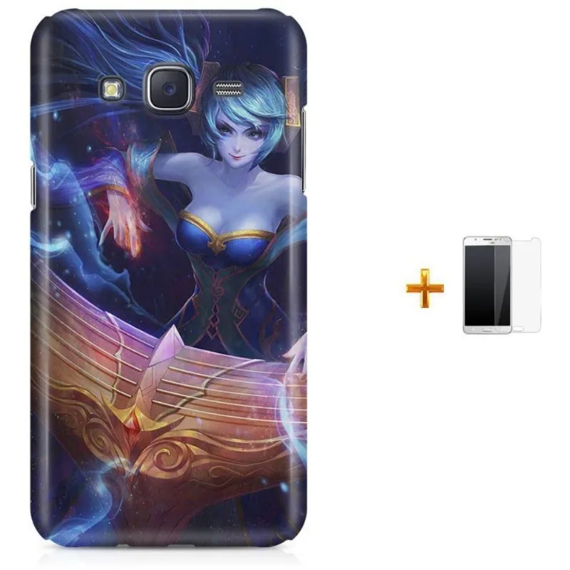 Kit Capa Galaxy J7 2016 Sona League of Legends + Pel (BD01)