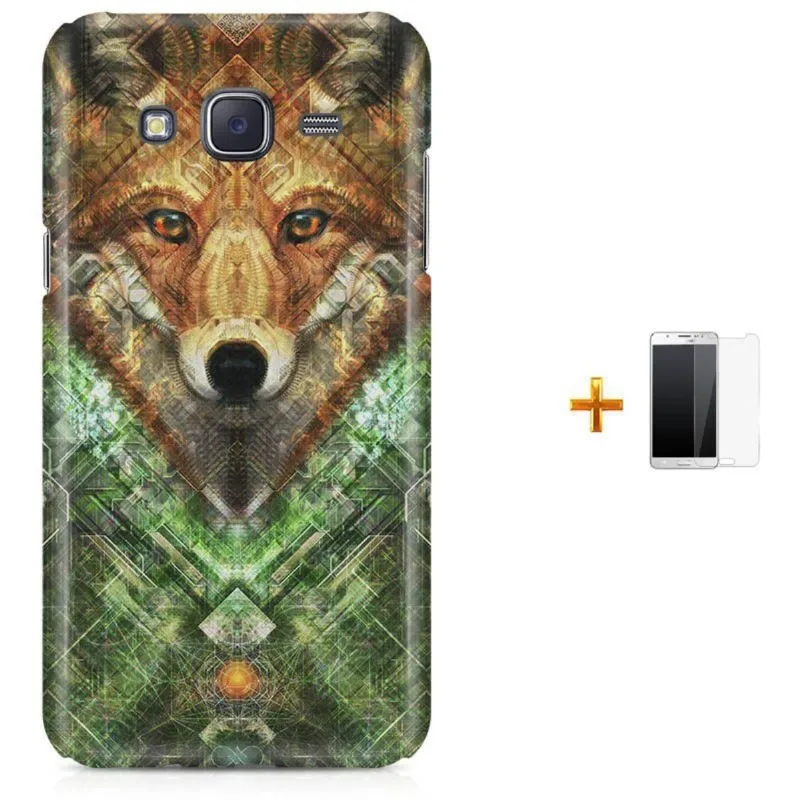 Kit Capa Galaxy J7 2016 Wolf + Pel (BD01)