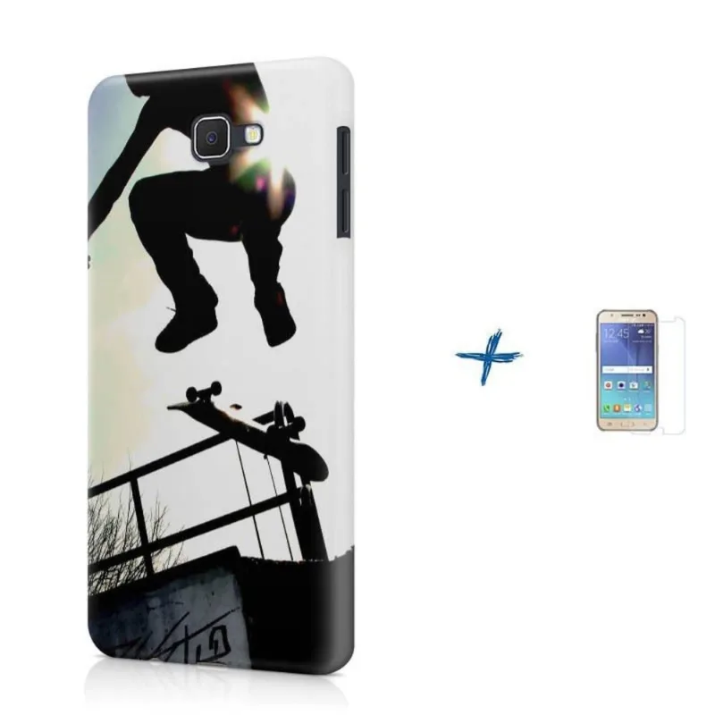 Kit Capa Galaxy J7 Prime Skate + Pel (BD01)