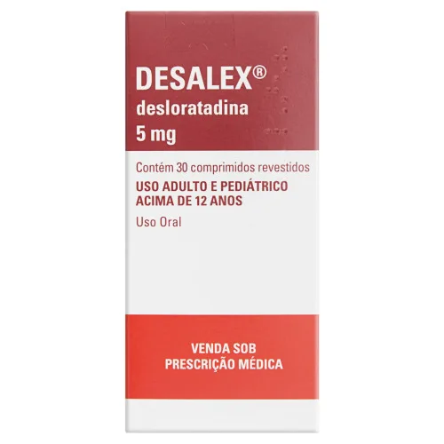 DESALEX 5MG C/ 30 COMPRIMIDOS - Supera Farma