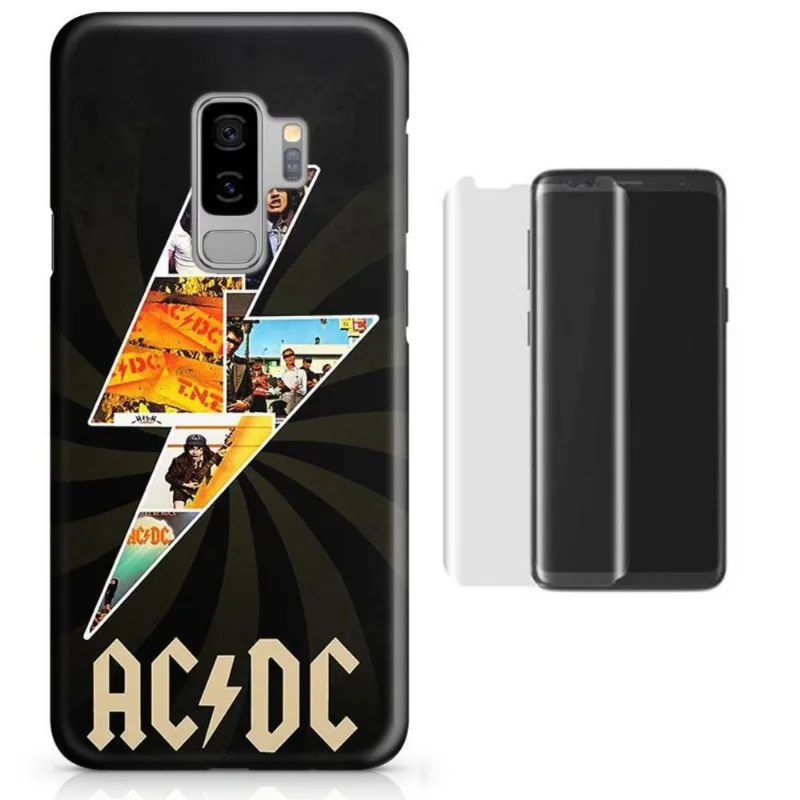 Kit Capa Galaxy S9 Plus ACDC+Pel.Vidro (BD01)