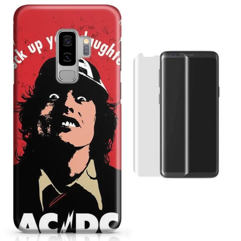 Kit Capa Galaxy S9 Plus ACDC+Pel.Vidro (BD02)