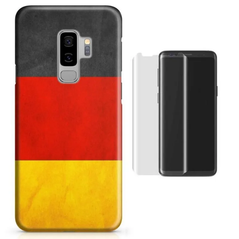 Kit Capa Galaxy S9 Plus Alemanha+Pel.Vidro (BD01)