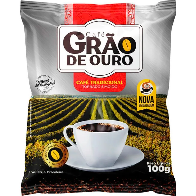 Café Grão de Ouro Almofada 100g