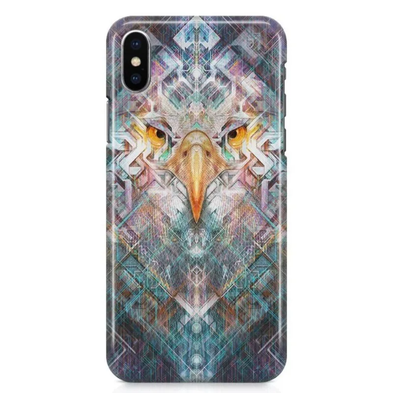 Kit Capa iPhone X - Olhos de Águia Eagle Eye + Pel Vidro BD1