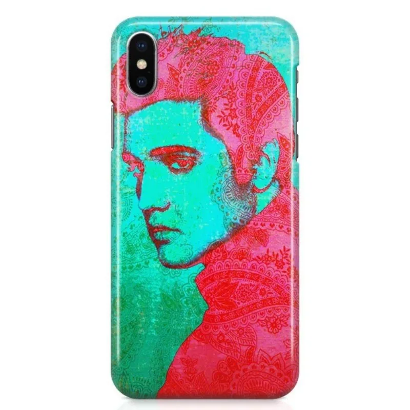 Kit Capa iPhone X - Elvis + Pel Vidro BD1
