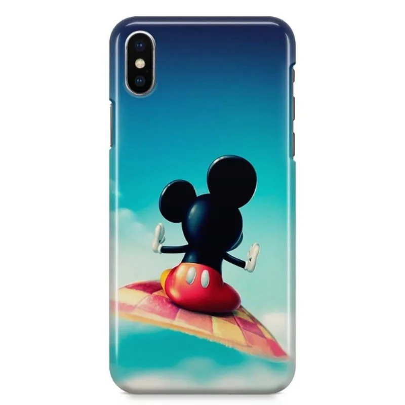 Kit Capa iPhone X - Mickey + Pel Vidro BD2