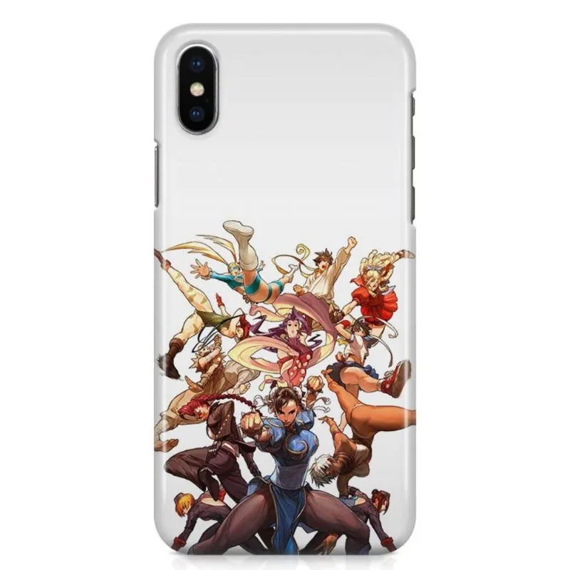 Kit Capa iPhone X - Street Fighter + Pel Vidro BD2