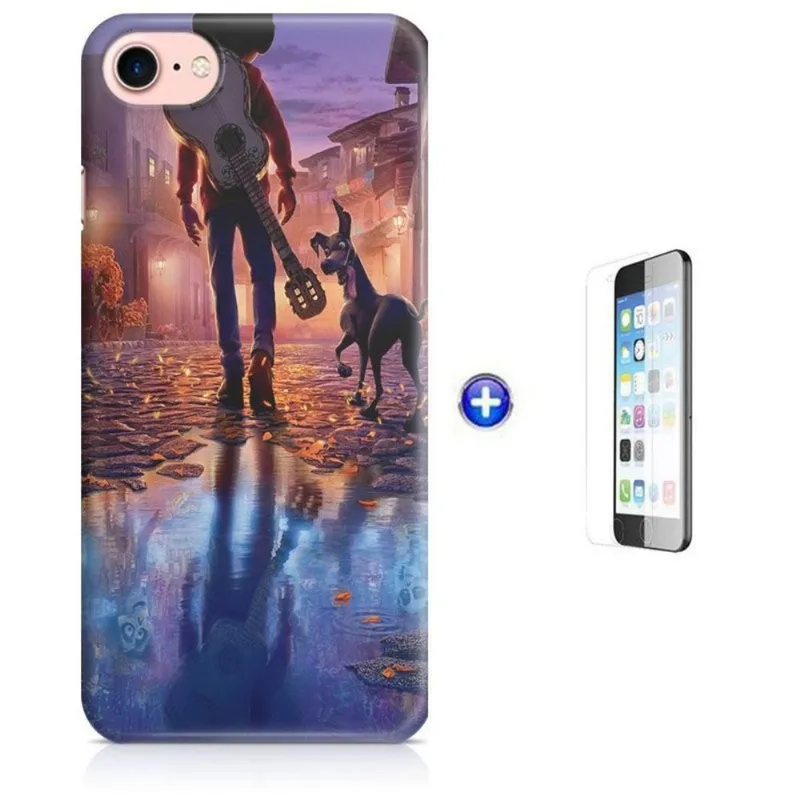 Kit Capa iPhone 7 - 4,7' Viva - Vida + Pel Vidro B30