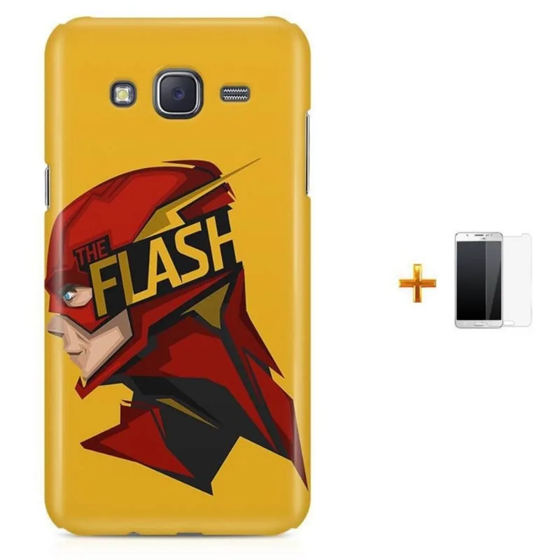 Kit Capa Galaxy J7 2016 The Flash ? Barry Allen + Pel